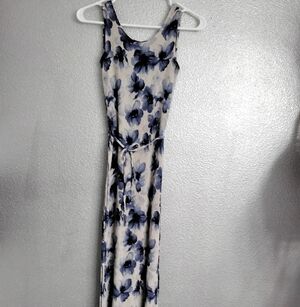 Valerie Stevens Floral Maxi Dress   Size S
